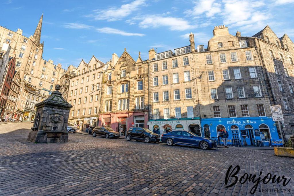 Spacious 2Br-1Ba - Grassmarket - Free Parking By Bonjour Residences 에든버러 외부 사진
